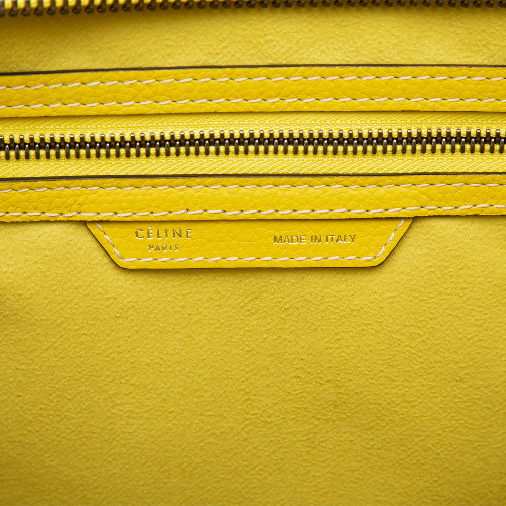 Pre-Loved Celine Mini Calfskin Luggage Tote - Picture 5 of 7